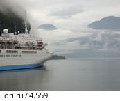 Раннее утро во фьорде (Sognefjord), Норвегия (2005 год). Стоковое фото, фотограф Tamara Kulikova / Фотобанк Лори