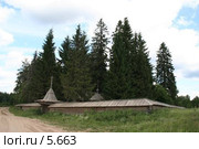 Деревянный ансамбль (2006 год). Редакционное фото, фотограф Николай Гернет / Фотобанк Лори