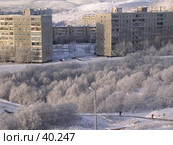Мурманск, дома (2005 год). Стоковое фото, фотограф Игорь Осадчий / Фотобанк Лори
