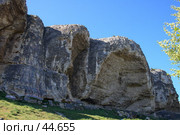 Скалы в Староселье, возвышенность АныхСырт (Бахчисарай) (2007 год). Стоковое фото, фотограф Михаил Баевский / Фотобанк Лори