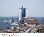 Украина, Одесса, Морской вокзал (2005 год). Редакционное фото, фотограф Галина  Горбунова / Фотобанк Лори