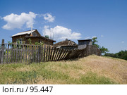 Подворье в станице Еланской Ростовской области. Стоковое фото, фотограф Борис Панасюк / Фотобанк Лори