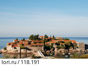 Черногория, остров Святого Стефана (2007 год). Стоковое фото, фотограф Ирина Крамарская / Фотобанк Лори