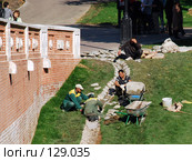 Восстановительные работы в дворцовом комплексе Царицыно (2007 год). Редакционное фото, фотограф Владимир Тарасов / Фотобанк Лори