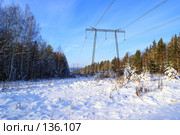 ВЛ-500 кВ. Стоковое фото, фотограф Герман Филатов / Фотобанк Лори