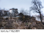 Одноэтажный Могилев. Строения на склоне холма. Стоковое фото, фотограф Виктор Пелих / Фотобанк Лори