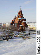 Троицкая (Красная) церковь (2008 год). Редакционное фото, фотограф Бондаренко Сергей / Фотобанк Лори