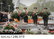 Возложение венка, Новокузнецк. Редакционное фото, фотограф Андрей Доронченко / Фотобанк Лори