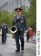 Военный музыкант. Редакционное фото, фотограф Андрей Доронченко / Фотобанк Лори