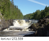 Водопад Кивач (2006 год). Редакционное фото, фотограф Елена Александрова / Фотобанк Лори