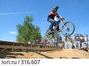Байкер-кросс (2008 год). Редакционное фото, фотограф Сергей Лаврентьев / Фотобанк Лори