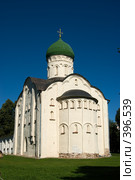 Церковь Федора Стратилата, г.  Великий Новгород (2008 год). Стоковое фото, фотограф Андрей Некрасов / Фотобанк Лори