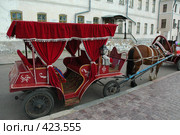 Красная карета. Стоковое фото, фотограф Дмитрий Рогов / Фотобанк Лори