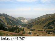 Вид с гор на город Алма-Ату (Казахстан) (2008 год). Стоковое фото, фотограф Никончук Алексей / Фотобанк Лори