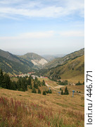 Вид с гор на город Алма-Ату (Казахстан) (2008 год). Стоковое фото, фотограф Никончук Алексей / Фотобанк Лори