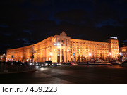 Ночной Киев (Крещатик) (2008 год). Редакционное фото, фотограф Никончук Алексей / Фотобанк Лори
