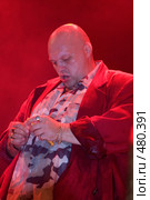 Знаменитость.  Стас Борецкий - группировка "Ленинград" (2008 год). Редакционное фото, фотограф Татьяна Лата / Фотобанк Лори