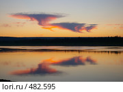 Закат. Стоковое фото, фотограф Сергей Нестеров / Фотобанк Лори