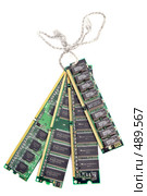 Эволюция "мозгов" SIMM-DIMM-DDR1-DDR2 (2008 год). Редакционное фото, фотограф Олег Битнер / Фотобанк Лори
