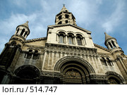 Старая церковь Бон-Пастер в Лионе, Франция (2006 год). Стоковое фото, фотограф Алексей Зарубин / Фотобанк Лори