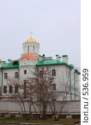 Новое здание. Томский Богородице-Алексиевский мужской монастырь (2008 год). Стоковое фото, фотограф Андрей Николаев / Фотобанк Лори