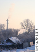 Морозный вечер (2008 год). Стоковое фото, фотограф Ярослава Синицына / Фотобанк Лори