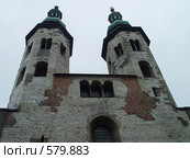 Костел св. Анджея в Кракове (2008 год). Стоковое фото, фотограф Дмитрий Черевко / Фотобанк Лори