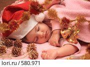 Сон в новогоднюю ночь. Стоковое фото, фотограф Анна Игонина / Фотобанк Лори