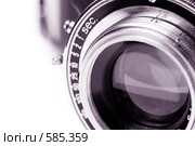 Объектив старого фотоаппарата. Стоковое фото, фотограф Дмитрий Боев / Фотобанк Лори