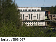 Светогорская ГЭС (Ленинградская область) Стоковое фото, фотограф Александр Секретарев / Фотобанк Лори