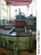 Машинный зал Светогорской ГЭС (Ленинградская область) (2007 год). Редакционное фото, фотограф Александр Секретарев / Фотобанк Лори