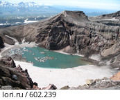 Камчатка, вулкан Горелый. Стоковое фото, фотограф Легкобыт Николай / Фотобанк Лори