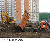 Стройплощадка (2008 год). Редакционное фото, фотограф lana1501 / Фотобанк Лори