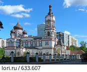 Москва. Храм Дмитрия Солунского на Благуше (2008 год). Стоковое фото, фотограф lana1501 / Фотобанк Лори