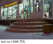 Серпухов. Новогодняя витрина. (2008 год). Редакционное фото, фотограф Коротнев Виктор Георгиевич / Фотобанк Лори