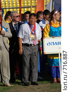 Борис Будаев трехкратный чемпион мира по вольной борьбе (2007 год). Редакционное фото, фотограф Александр Подшивалов / Фотобанк Лори