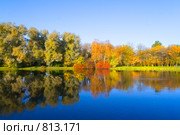 Осень в парке. Стоковое фото, фотограф Павел Власов / Фотобанк Лори
