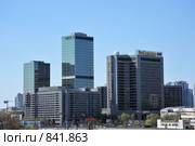 Бизнес центр на Красной Пресне. Москва (2009 год). Редакционное фото, фотограф Пиневич Геннадий Александрович / Фотобанк Лори