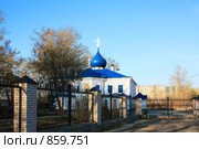 Церковь на монастырском пруду (2009 год). Стоковое фото, фотограф Андрей Соловьев / Фотобанк Лори