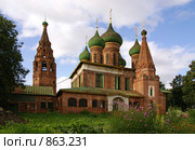 Ярославль. Церковь Николы Мокрого (2008 год). Стоковое фото, фотограф Julia Nelson / Фотобанк Лори