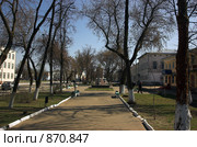 Муром. Старые улицы. Бульвар (2009 год). Редакционное фото, фотограф Акимов Александр / Фотобанк Лори