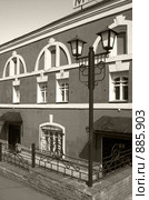 Муром. Старые улицы. Ч\Б (2009 год). Стоковое фото, фотограф Акимов Александр / Фотобанк Лори