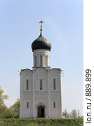 Церковь Покрова на Нерли, Боголюбово. Золотое Кольцо. Россия (2009 год). Редакционное фото, фотограф Denis Kh. / Фотобанк Лори