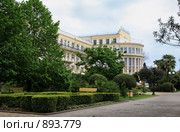 Сочи. Территория гостиницы "Приморская" (2009 год). Редакционное фото, фотограф Наталья Чуб / Фотобанк Лори