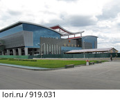Территория таможенного терминала, город Маньчжурия, КНР (2009 год). Стоковое фото, фотограф Геннадий Соловьев / Фотобанк Лори