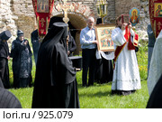 Псков. Снетогорский монастырь. Праздник Вознесения Господня (2009 год). Редакционное фото, фотограф Михаил Котов / Фотобанк Лори