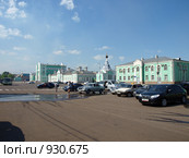 Череповецкий вокзал (2009 год). Редакционное фото, фотограф Елена Мекк / Фотобанк Лори
