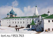 Рождественский храм в Суздале (1222-1225) (2009 год). Редакционное фото, фотограф Яков Филимонов / Фотобанк Лори
