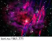 Цветной космос. Стоковая иллюстрация, иллюстратор ElenArt / Фотобанк Лори