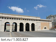 Вена, Австрия. Арка-въезд в комплекс императорского дворца Хофбург (2009 год). Стоковое фото, фотограф Pukhov K / Фотобанк Лори